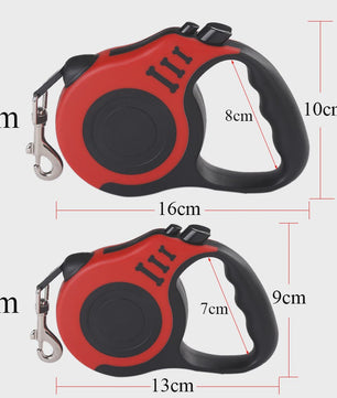 Automatische Intrekbare Hondenriem / Kattenlijn - 3m of 5m - Nylon - Outdoor Wandelen