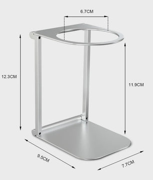 Opvouwbare Aluminium Koffie Drip Stand - Universeel voor Espresso & Pour-Over - Ideaal voor Camping & Reizen