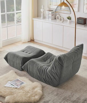 Moderne Lounge Sofa met Opbergruimte - Gestoffeerd en Comfortabel