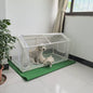 Compacte Koudbestendige PVC/PE Kas voor Tuinieren en Kleine Huisdieren