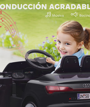 Elektrische Kinderauto Audi Q8 E-tron Sportback - Licentie, Afstandsbediening, Licht & Geluid - Grijs