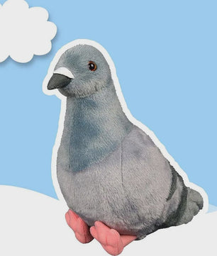 Schattige Pluche Duif Knuffel - 20cm Kawaii Duiven Speelgoed