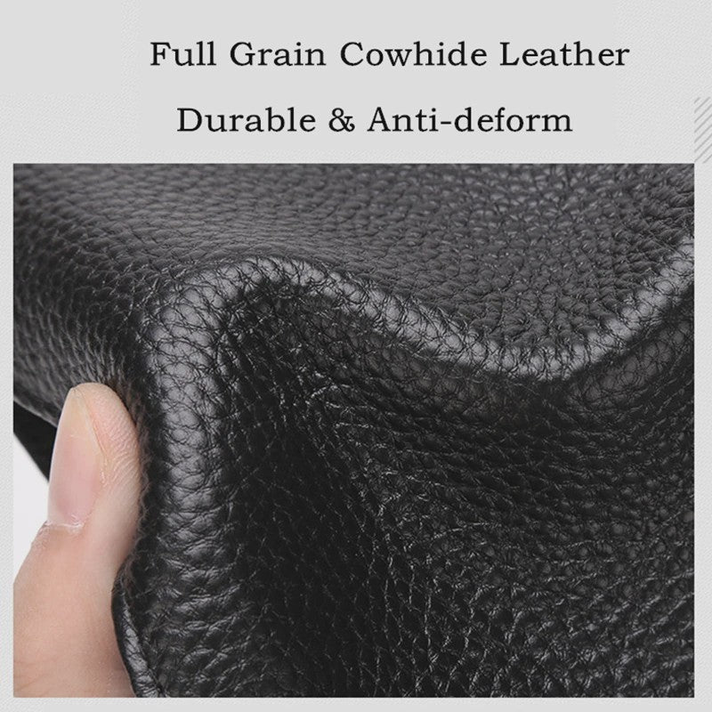 Luxe Heren Portemonnee van Bison Denim | Echt Leer, RFID, Muntvak & Kaarthouder (Model N4470)