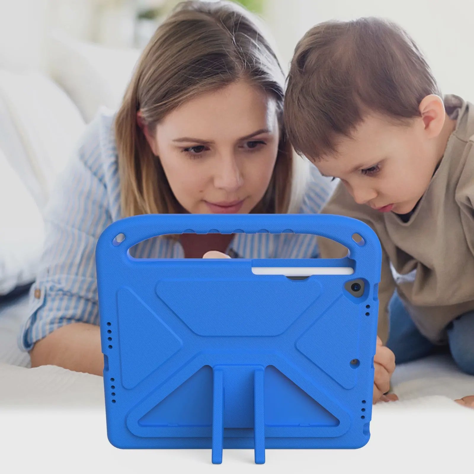 Schokbestendige EVA Kinderhoes met Handvat & Standaard voor iPad 10.2, 10.9, 11 inch
