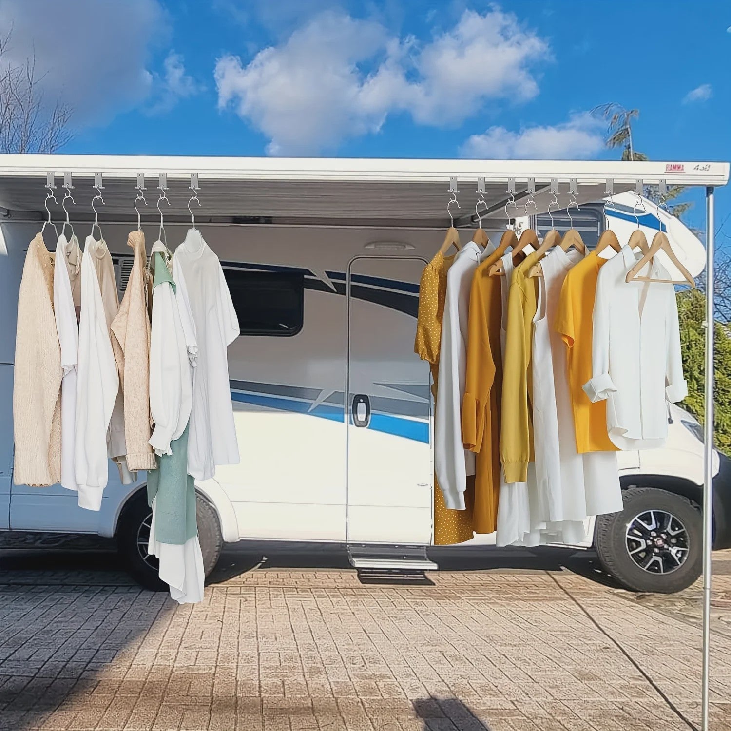 Set S-Haken voor Camping Luifel, Caravan & Camper - Handige Ophanghaken