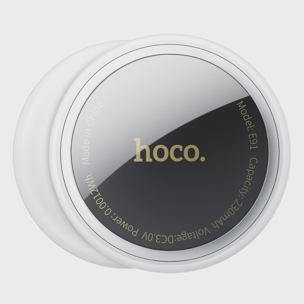 HOCO 4-Pack Anti-Verlies Tracker: GPS Locator voor Apple AirTag - Ideaal voor Sleutels, Portemonnee, Auto & Huisdieren