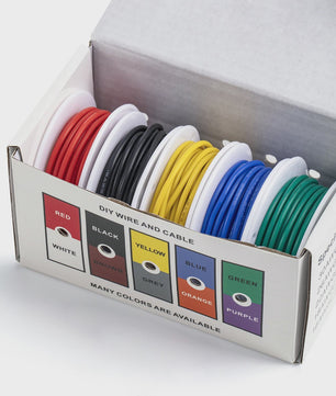Flexibele Siliconen Draad - Tinned Koper - Diverse AWG Maten & Kleuren