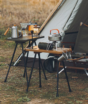 Opvouwbare Campingtafel - Lichtgewicht & In Hoogte Verstelbaar met Ophangmogelijkheden & Draagtas