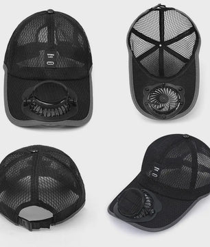 Ventilator Pet met Zonneklep: Solar & USB Oplaadbaar voor Optimale Bescherming