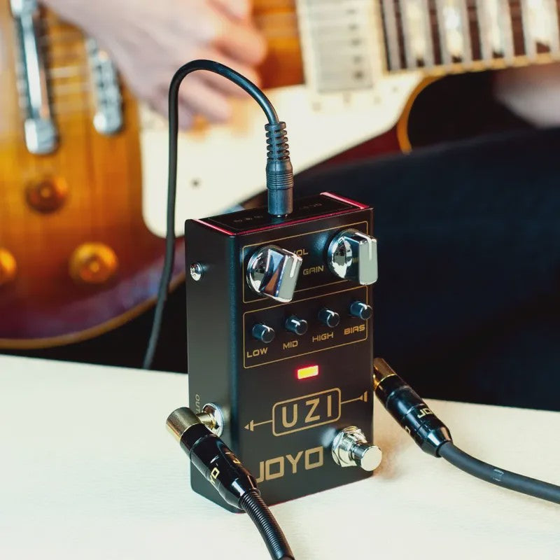 Joyo R-03 UZI Distortion Gitaareffectpedaal voor Heavy Metal