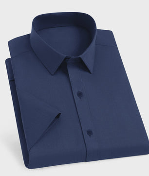Heren Zomer Overhemden Korte Mouw - Stijlvol & Strijkloos Casual & Business