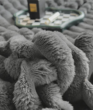 Luxe Pluche Plaid - Extra Dik & Warm - Comfortabel voor Bank & Bed