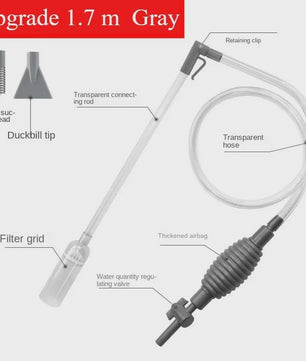 Aquarium Sifon & Waterwisselaar: Reinig Grind en Ververs Water Gemakkelijk