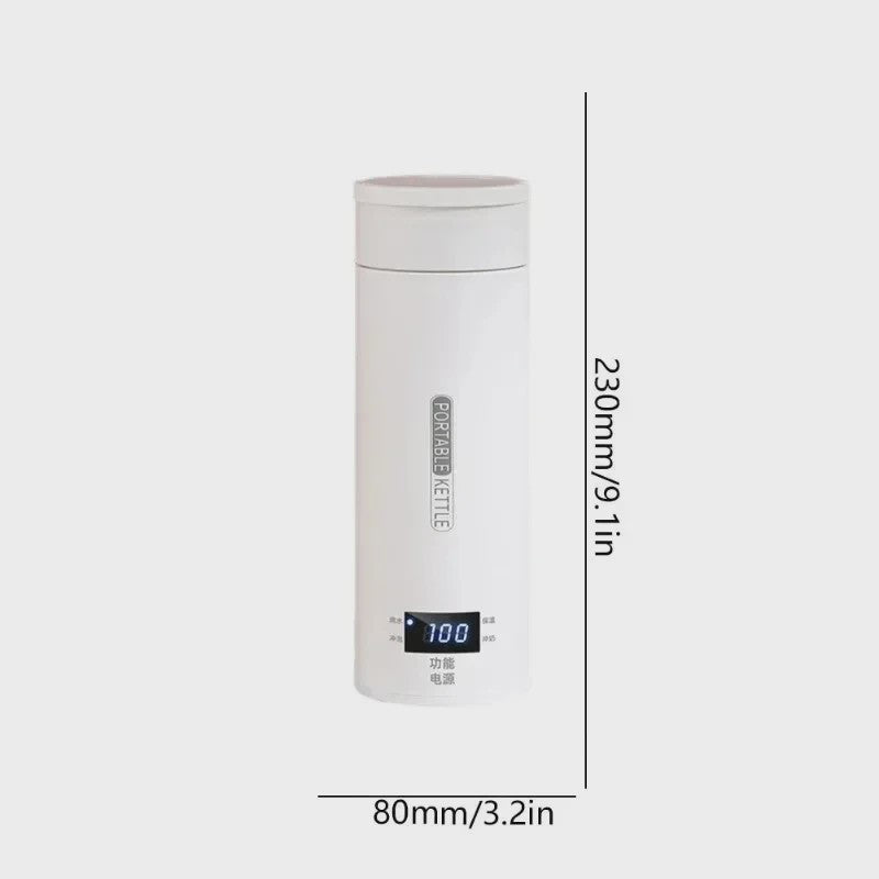 Draagbare Elektrische Waterkoker 450ml - Ideaal voor Thee, Koffie & Reizen