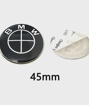 7-delige BMW Embleem & Sticker Set: Kap, Stuur, Velgen & Meer
