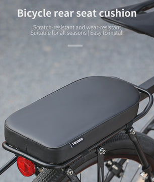 Comfortabel Fietszadel Achterbank - Zacht, Waterdicht & Slijtvast - Universeel Fiets Accessoire