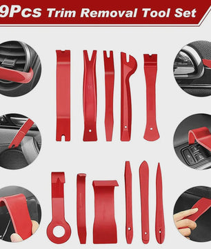 38-delige Auto Interieur Demontage Kit: Kunststof Trim Verwijderaar & Clips Trekker Set