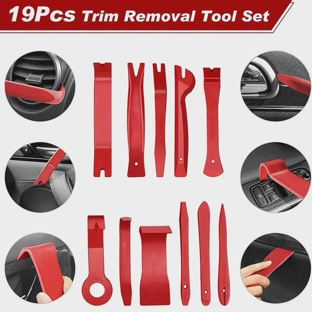 38-delige Auto Interieur Demontage Kit: Kunststof Trim Verwijderaar & Clips Trekker Set