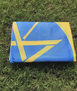 Ethiopië Vlag 90x150cm - Polyester Nationale Vlag voor Binnen en Buiten