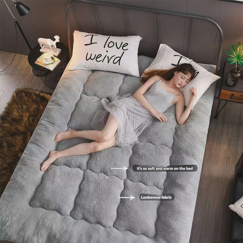 Luxe Lamsvel Matras Topper - Extra Zacht & Warm - Geschikt voor Slaapzaal & Thuis