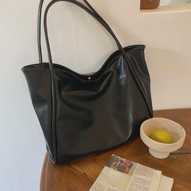 Dames Tote Bag met Textuur - Ruim, Niche Design, Schoudertas voor Dagelijks Gebruik