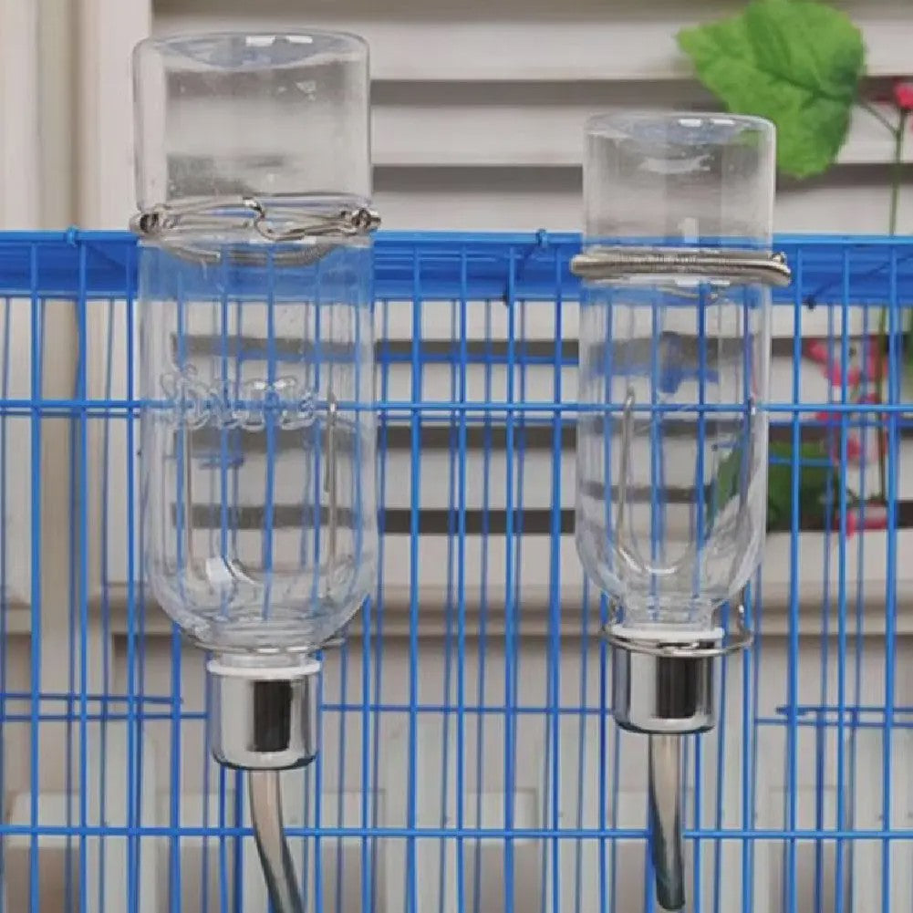Automatische Drinkfles voor Kooi | 180ml & 350ml | Konijn, Hamster, Cavia, Vogel