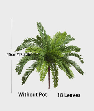 Kunst Kokospalm 45cm - Levensechte Tropische Kunstplant voor Huis & Tuin