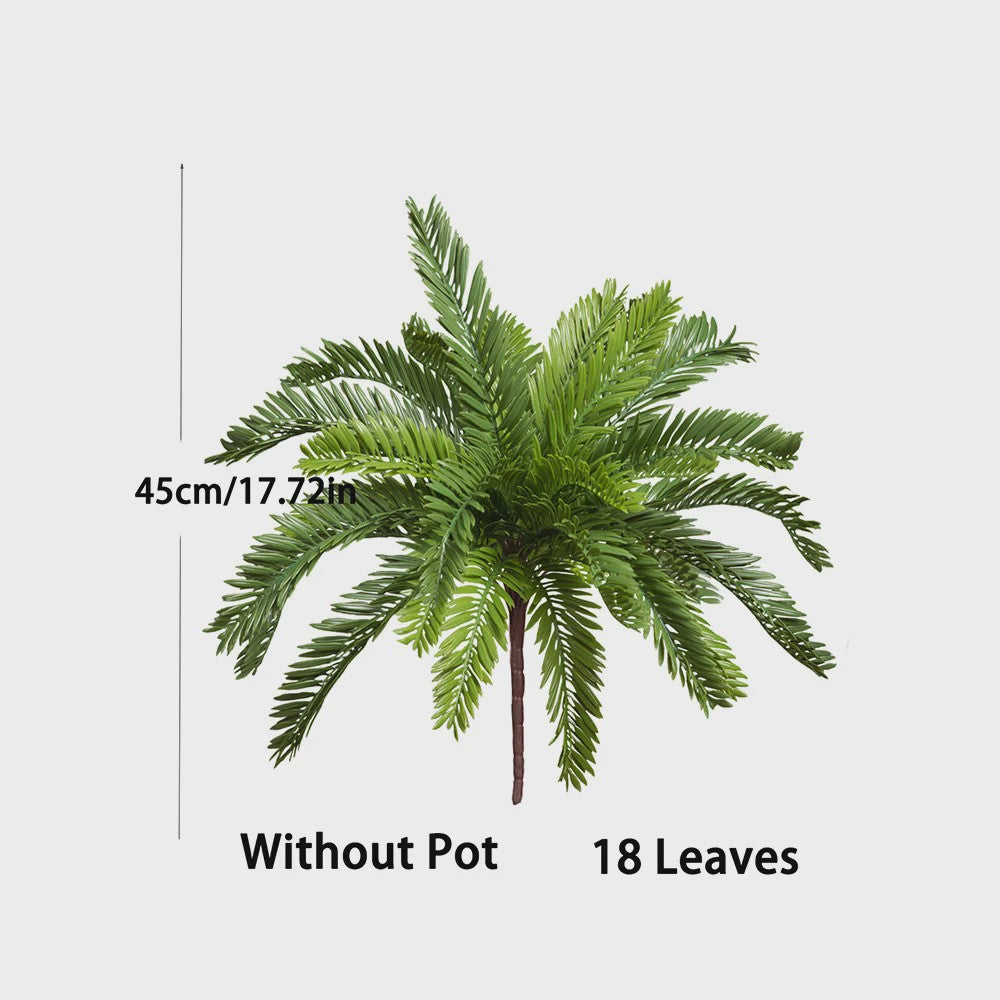 Kunst Kokospalm 45cm - Levensechte Tropische Kunstplant voor Huis & Tuin