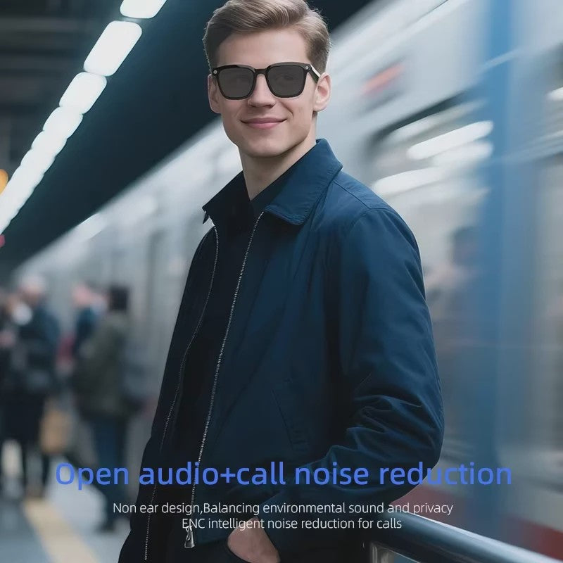 Smart AI Bril met Camera, Vertaling & Bluetooth - Fotografeer & Bel Handsfree