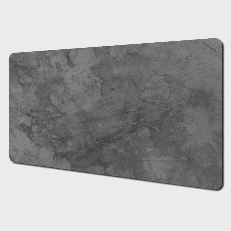 Grote Grijze XXL Muismat voor Bureau & Gaming - Desktop Toetsenbord Mat