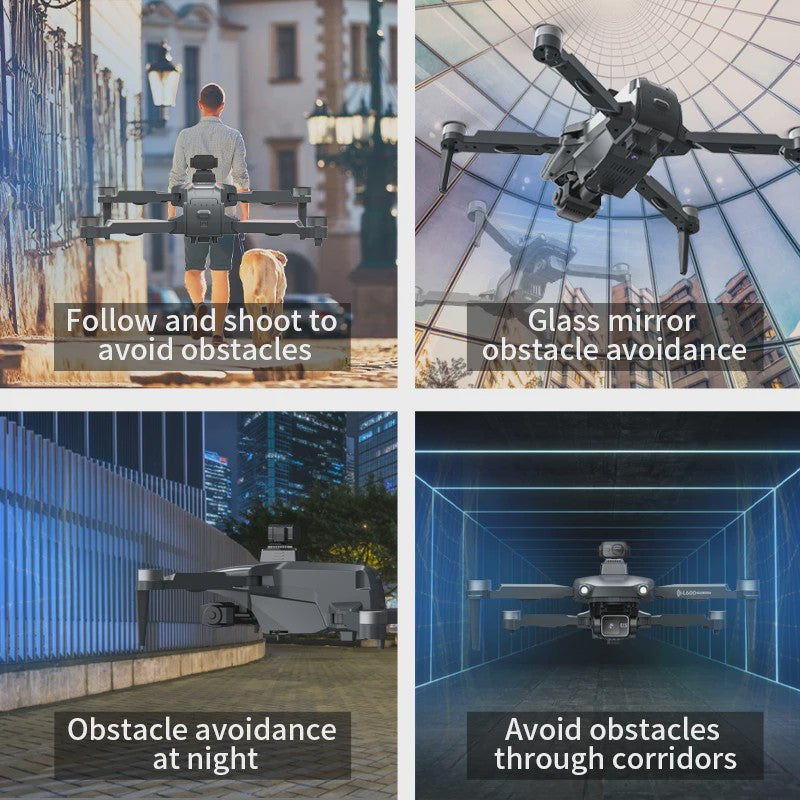 L600 Pro MAX Drone: 8K Camera, 3-Assige Gimbal, GPS & 360° Obstakelvermijding