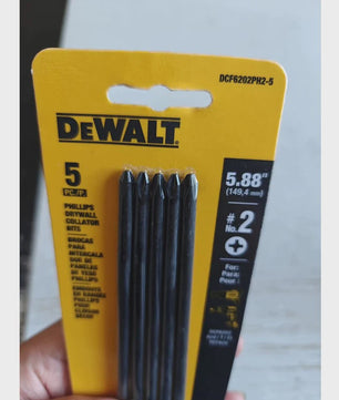 DEWALT DCF6202PH2-5 Set van 5 Stuks PH2 Drywall Collator Bits - 5.88 Inch