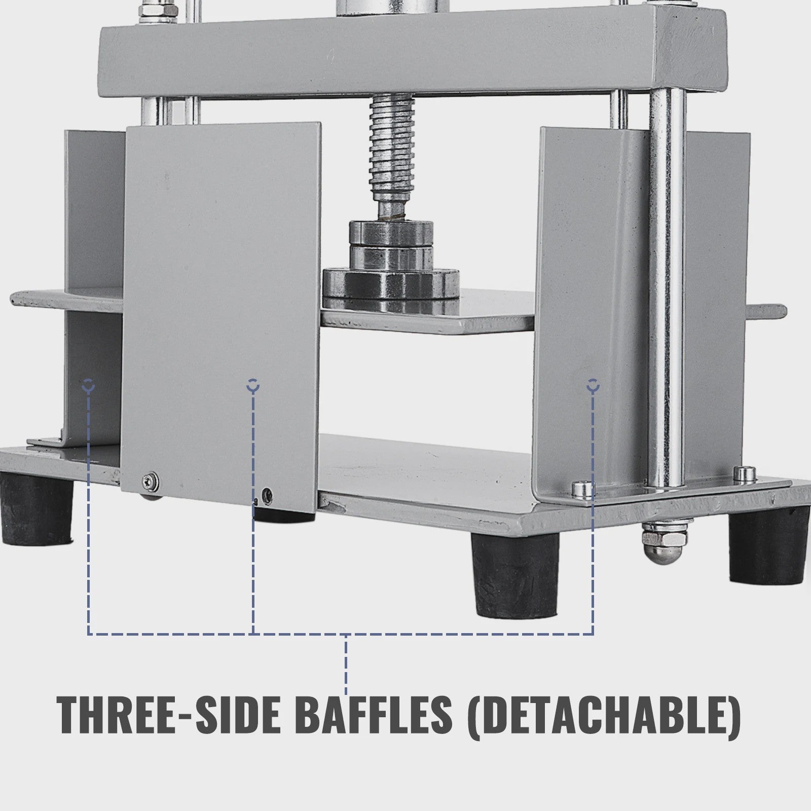 Handmatige Papierpers Machine 30.5x22 cm - Robuust Staal voor Boekbinden & Papierproductie