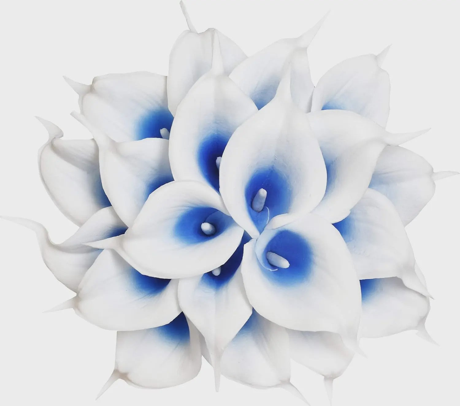 20x Kunstbloemen Calla Lelie - Real Touch Latex - Pure Wit