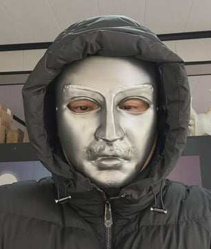 Handgemaakte Resin Masker: Halloween, Easter & Cosplay - Baldwin IV Stijl