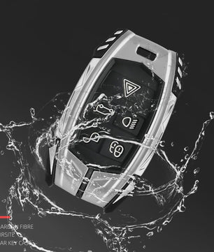 Luxe Autosleutel Cover Hoesje voor Land Rover & Jaguar - Beschermend & Stijlvol