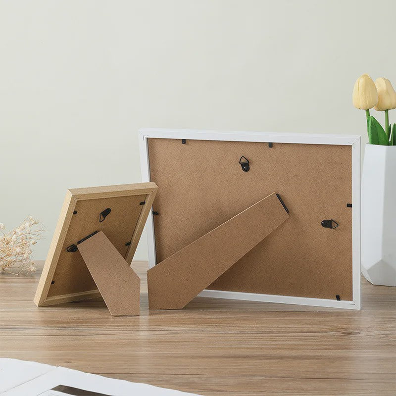 Set van 3 Houten Fotolijsten - Diverse Maten (10x15, 15x20, 20x25/A4) - Wanddecoratie & Cadeau