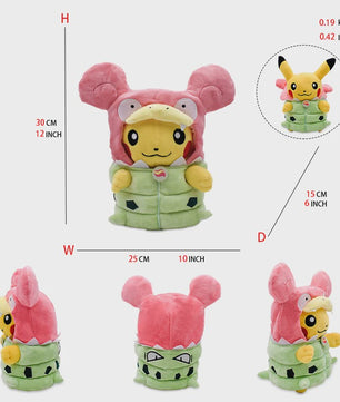 Pikachu, Eevee & Lucario Cosplay Pluche Speelgoed - 20-30CM Collectible Knuffel