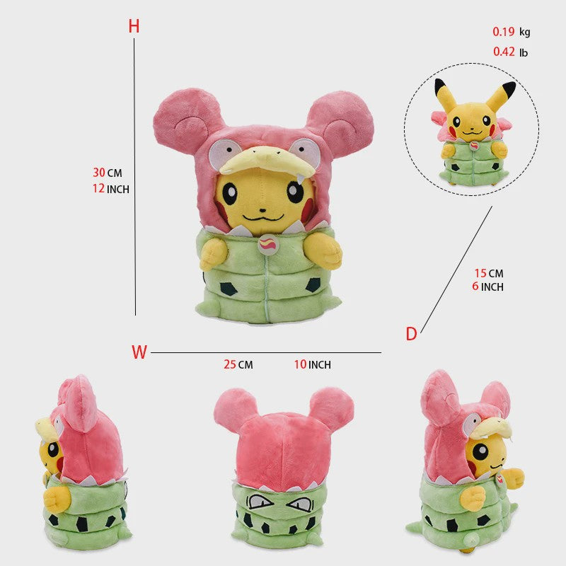 Pikachu, Eevee & Lucario Cosplay Pluche Speelgoed - 20-30CM Collectible Knuffel
