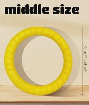Onverwoestbare Hondenspeelring - Vliegend, Zwevend & Kauwbestendig Speelgoed