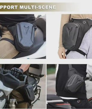 Waterdichte Motor Been- & Heuptas: Crossbody, Biker, Motocross Gear