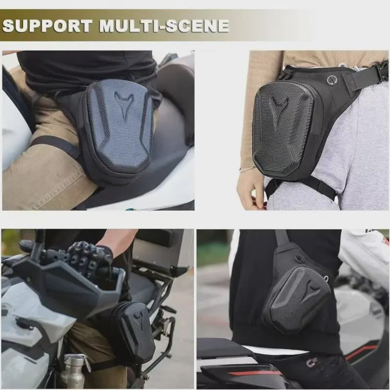 Waterdichte Motor Been- & Heuptas: Crossbody, Biker, Motocross Gear