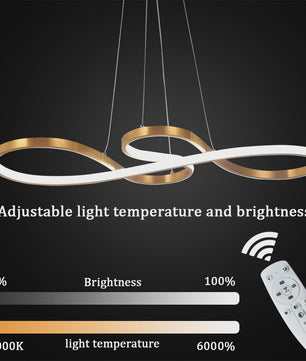 Moderne Acryl LED Hanglamp - Stijlvol Design, Dimbaar