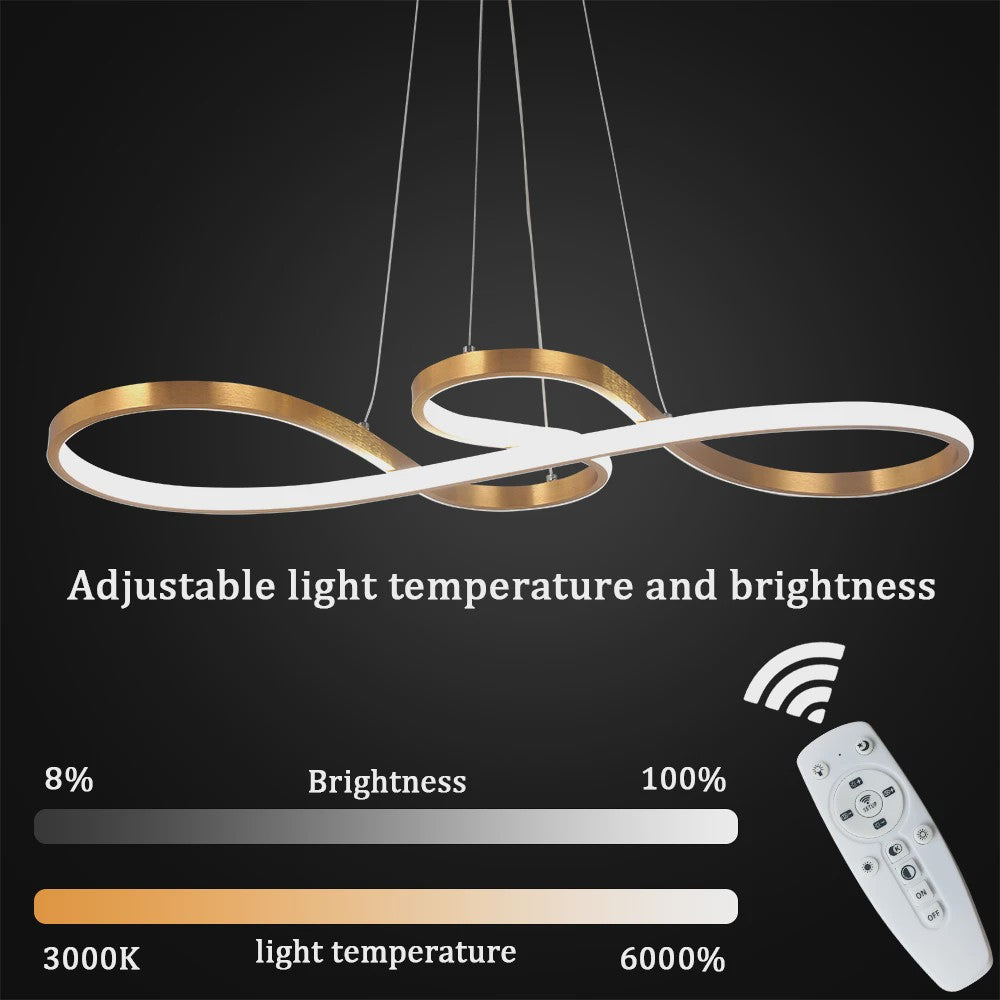 Moderne Acryl LED Hanglamp - Stijlvol Design, Dimbaar