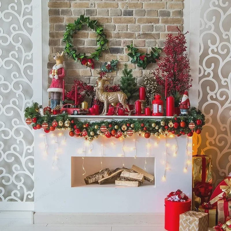 50x Kerstballen Set 4cm - Kleurrijke Kerstboom Decoratie voor Feestdagen & Huis