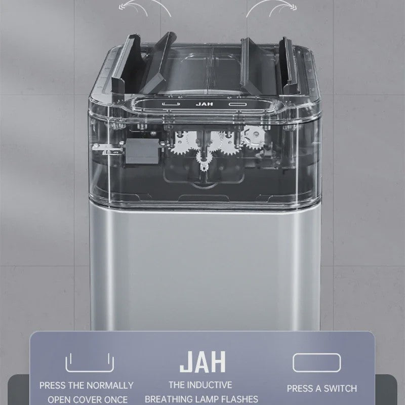 Slimme Vuilnisbak met Sensor - RVS - 20-60L - Automatisch Openen & Sluiten