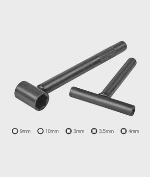 Motor Klep Afstelgereedschap Set met Voelermaat 0.005-0.020 inch