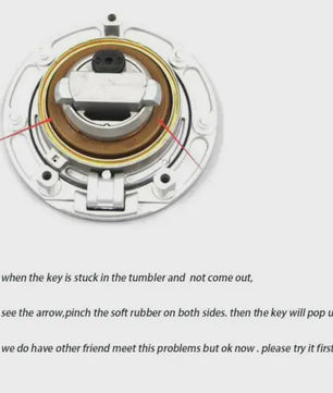 Contactslot & Tankdop Set voor Ducati ST2/ST4 en Cagiva Mito 125