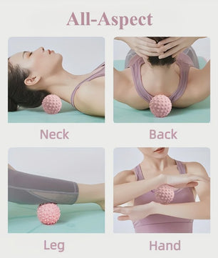 Massagebal met Verhoogde Punten - Ideaal voor Fascia, Rug, Voet & Yoga