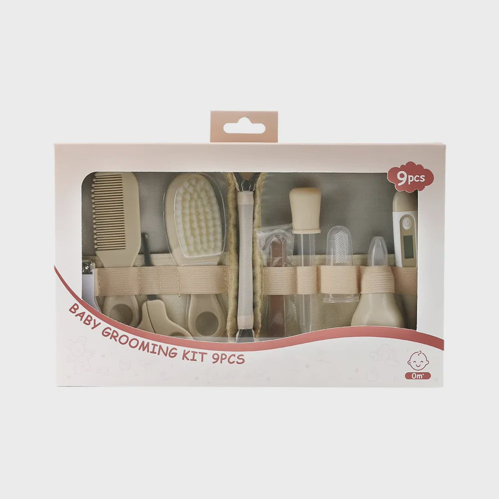 Complete Baby Verzorgingsset 9 Delig - Essentiële Baby Hygiëne Kit